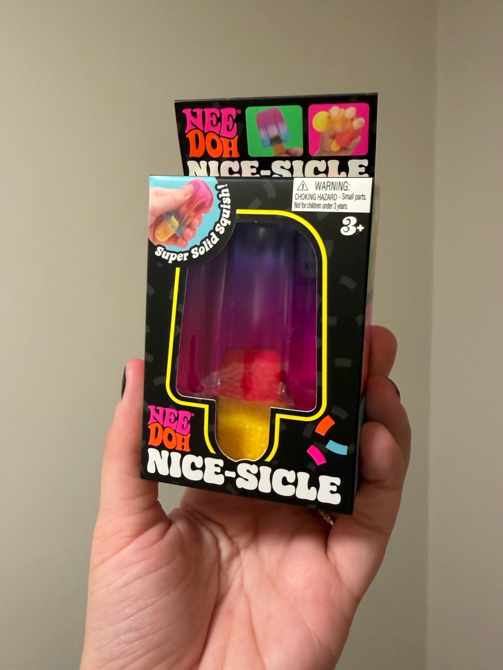 NeeDoh Nice-Sicle - Purple/Pink (1 PC)